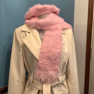 Breast Cancer Awareness silky pink hat & scarf 🧣